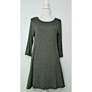 Active Collections Women Gray Casual Swing Dress